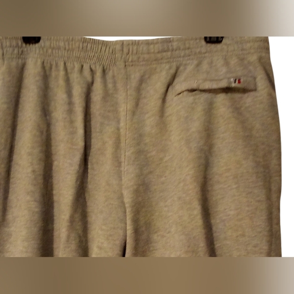 Russell - Gray Sweatpants, 2 Front & 1 Back Pocket W/ Velc-o, Wide Leg, XL 40-42 - Picture 4 of 9